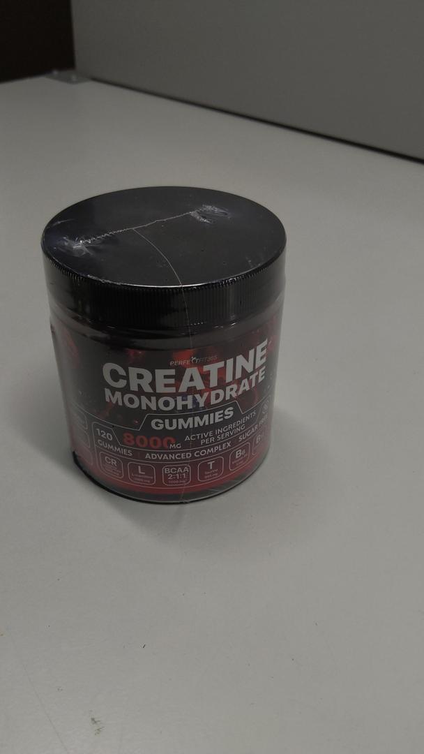 Creatine Monohydrate Gummies Complex 8000 MG, Exp: 03/2027