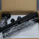 Salon Tray Cart, Salon Rolling Tray, Tattoo Tray on Wheels with Adjustable Height, Salon Color Tray for Salon&Spa Use (Dark Black)