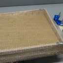 Adjustable Rock Display Case, Large Rock Collection Box with Shelves