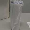 YOUKE OLA 10 Pack Sublimation Tumblers Bulk Straight Skinny Tumbler Blanks 20oz for Heat Transfer, Individual Gift Boxed, Double Wall Insulated Tumbler with Shrink Wrap Films & Heat Tape & Straws