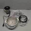 KOIOS Food Processor, 500W Electric Food Chopper with 2 Bowls (8 Cup+8 Cup) & 2 Bi-Level Blades&, Small Electric Grinder Meat Processor for Nuts, Meat, Onion, Garlic, Baby Food, Black