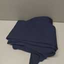 Tall Womens 32/34/36 Inseam Fleece Lined Leggings Thermal High Waisted Yoga Pants 3 Pockets Winter Warm Bottoms (Blue, L)