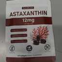 Astaxanthin Supplements 12mg - 120 Softgels | Premium Natural Antioxidant from Microalgae | Eye, Skin, Brain, Joint, Heart & Immune Health Support | Non-GMO, Gluten-Free, EXP 12/2027
