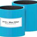 311i+ MAX AllergenBlock Replacement filter Compatible with Blue Pure 311i+ Max Air Purifier, H13 True HEPA with Activated Carbon Air Filter,Blue Pure F3MAX+, Not for 311i Max