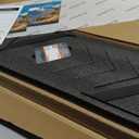 Forbena Floating Book Shelves for Wall Set of 3, 36 Inches Long Wall Bookshelf for Bedroom, Large Wood Heavy Duty Hanging Bookshelves for Books, Living Room Decor, Closet Storage (Rustic Brown)