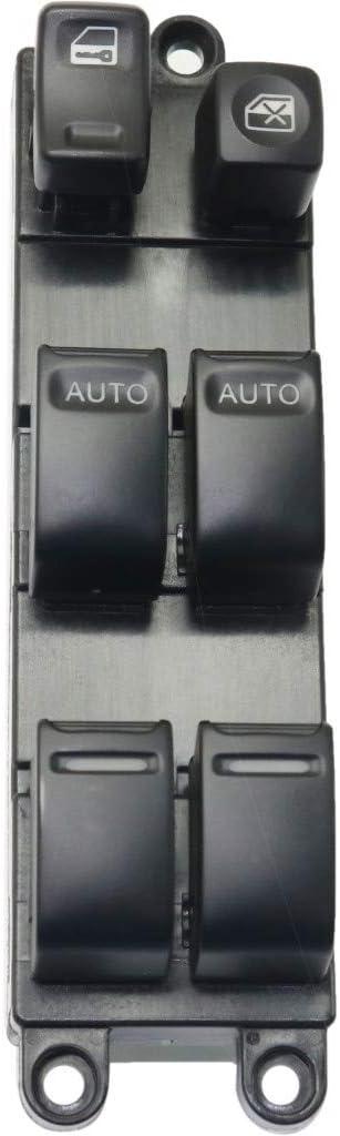 For Nissan Altima Window Switch 2004 2005 2006 Driver Side | Front | Power | Black | w/Auto Down | 254018J100