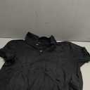 Shirts for Men: Quick Dry Moisture Wicking High Elasticity Convenient Snap Buttons Athleisure Short Sleeve Top. Size M