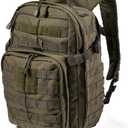 5.11 Tactical Backpack, RUSH 12 2.0 Military Survival Molle Backpack with Laptop Compartment, 24L, Style 56561ABR/56562ABR