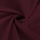 Fitable Elegant Rectangle Table Clothes, 6 Pack - 90 x 132 Inch, Burgundy - Reusable and Washable Tablecloths, Polyester Fabric Table Covers for Wedding, Party, Banquet, Formal Events