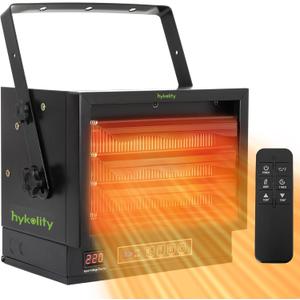 Hykolity 8500W Electric Garage Heater,240V Hardwired Fan-Forced Ceiling Mount Heater, Shop Heater with Built-in Thermostat, Industrial Heater for Garage, Workshop