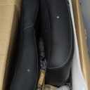 GTRACING Office Computer Gaming Chair Ergonomic Desk Chair for Adults with Lumbar Support Flip-Up Arms Adjustable Height Swivel Wheels PU Leather Executive Design for Short People Use, Gray (Grey)