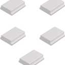 1" Inch Aluminum Alloy T-Track Slot Miter Non-Porous, T-Bar Rail Slide Slab for Table Saw Router Table 25mm - Pack of 5