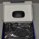 TECURS Bluetooth Keyboard and Mouse Combo for iPad - Rechargeable Wireless Keyboard & Mouse with 7-Color Backlit Compatible with iPad 10th/9th/8th Gen, iPad Pro/Air/Mini, iPhone15/14/13 Pro, Black