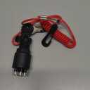 5005801 Boat Ignition Key Switch & Safety Lanyard Assembly for OMC Johnson Evinrude 40-200HP Outboard Motor 175974