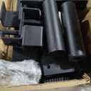 Elevon Multi-Function Adjustable Power Rack Exercise Squat Stand with J-Hooks and Other Accessories, Multiple Versions, Black, Basic 2" x 2"