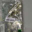 XmasExp Christmas Ball Ornaments (1.57", Champagne Gold) 24ct Christmas Ball Ornaments Shatterproof Xmas Tree Hanging Balls Decorations Perfect for Holiday Wedding Christmas Decor