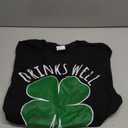 Drinks Well with Others St. Patrick's Day Drunk Beer Funny TShirt Small