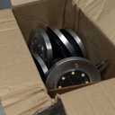 INCX 4.6 inch Solar Lights Outdoor Waterproof,16 Pack Solor Ground Light for Outside, Solar Garden Lights Landscape Lighting for Patio Pathway Lawn Yard Deck Driveway Walkway, Warm White