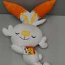 Pokmon 18" Sleeping Plush Scorbunny (White)