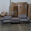 Large 3-Seat Sofa Sectional with Metal Legs for 3-4 people