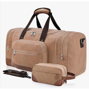 Dimayar Expandable Duffle Bag for Men, 50L Large-Capacity Weekender, Water-Resistant Men's Duffle Bags for Traveling, Lightweight & Durable Overnight Carry-On, Versatile Gym and Travel Bag