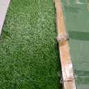 LOOBANI Large Dog Grass Pad with Tray - 47.6×29in for Balcony Apartment