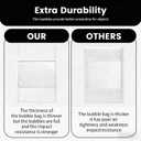 6×10" Inch Bubble Mailers 100 Pack Waterproof Padded Envelopes Self Seal Adhesive Shipping Bags for Mailing Cards Jewelry Makeup and Small Business Packaging