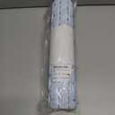 Fratillico - Non-Slip Shower Mat with Suction Cups - Quick Dry Bathtub Mat with Drain Holes - Machine Washable PVC Bathroom Mat (Blue 15.74" x 28.74")