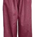 RoseSeek Women's Letter Leopard Print Straight Leg Pants Elastic Waist Y2K Trousers Bottoms with Pockets 2XL