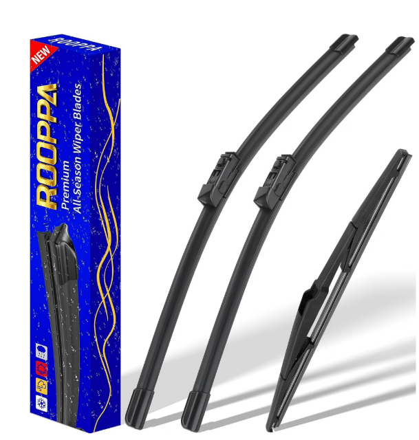 3 wipers Replacement for 20172022 2023 2024 2025 Mazda CX5 20172022 2023 Mazda CX9, Windshield Wiper Blades Original Equipment Replacement  24"/18"/14" (Set of 3)