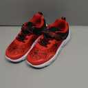 Toddler Boys Light Up Shoes Lightweight LED Flashing Breathable Mesh Walking Sneakers for Toddler and Little KidsColor Red Size 13