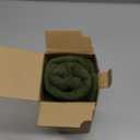 Kevin Textile Spring Waterproof Decorative Pillow Covers Moss Green 20x20 Inch Pack of 2 Soft Boucle Textured Throw Pillowcases Elegant Accent Pillows for Couch Sofa Chair Bed Indoor Outdoor