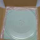 12.75" Microwave Plate Replacement 12 3/4 Inch Universal Microwave Glass Turntable Compatible with Whirlpool/LG/Panasonic/Kenmore/Maytag/Frigidaire/Amana/Hamilton Beach/Oster