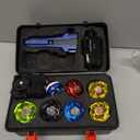 Gyro X Battling Blade Set, 12 Spinning Tops, 3 Launchers and 1 Grip with Storage Box, Kids Toys Birthday Gift Ideal for 6+ Years Old Boys