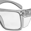 Photochromic Anti Bluelight UV400 Auto-Darkening Clear to Smoke Lens Transitional ANSI Z87.1 Safety SunglassesGlasses