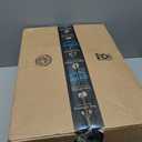 Pre-Lit Artificial Christmas Garland, Snowy Garland, White Lights 50, Decorated with Pine Cones, Berry Clusters,Pine Needle,Plug in, Christmas Decorations, 6 Feet