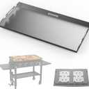 SafBbcue Upgrade 36" Griddle Replacement Top for Blackstone 36 inch 4 Burner Grill 1565 1841 2149 1560 1836 1984 Replacement Parts, 36 inch Flat Top Griddle with Handy Handle, Heavy Carbon Steel