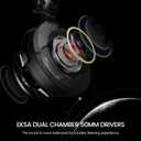EKSA Gaming Headset with Microphone for PS5 PS4 PC Switch, Over-Ear Headphones with Detachable Noise Cancelling Mic, 50 mm Drivers,3D Stereo Surround Sound, Wired Gaming Headphones-Gift