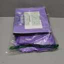 Baby Disposable Diaper Sacks (600 ct.) Fresh Baby Powder Scented, Easy-Tie Diaper Sacks Disposal Bulk Diaper Sacks Dog Poop Bags Cat Litter Waste Bags Sanitary Pads Disposal Bags (600 Bags, Purple)