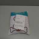 CuteBone Dog Diapers Female Washable Small Medium Large 3 Pack Reusable Doggie Diapers Puppy Period Pants for Doggy Heat Cycle Peeing D54L, Size: L