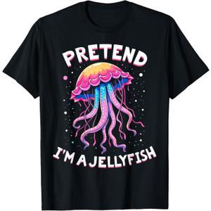 Pretend I'm A Jellyfish Ocean-Themed Costume T-Shirt L