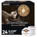Barista Prima Coffeehouse Espresso Roast Coffee, Keurig Single Serve K-Cup Pods, 96 Count (EXP 01/22/27)