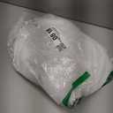 Chyhomenyc Sheer White Valances for Windows 2 Pack, Small Window Curtains for Living Room Bathroom Cafe Laundry Basement, Modern Top Dual Rod Pocket Voile Curtain, 42W x 14L inches, White