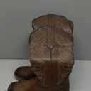 Rollda Cowgirl Boots Cowboy Boots for Women Square Toe Mid Calf Western Boots Ladies Fashion Boots with Chunky Heel, 8.5