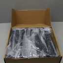 4 Pcs 6" (5.5" Post/8.5" Base) Aluminium Deck Post Base Covers for Gazebo, Trellises, Horse Barns, Deck Posts,6" Post Anchor Base Cover (Black)