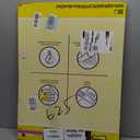 Post-it Meeting Chart, 20 x 23 in, White, 1 Pad, 20 Sheets/Pad
Premium Self Stick Flip Chart Paper, Great for Teachers and Students, Built-in Easel Stand
