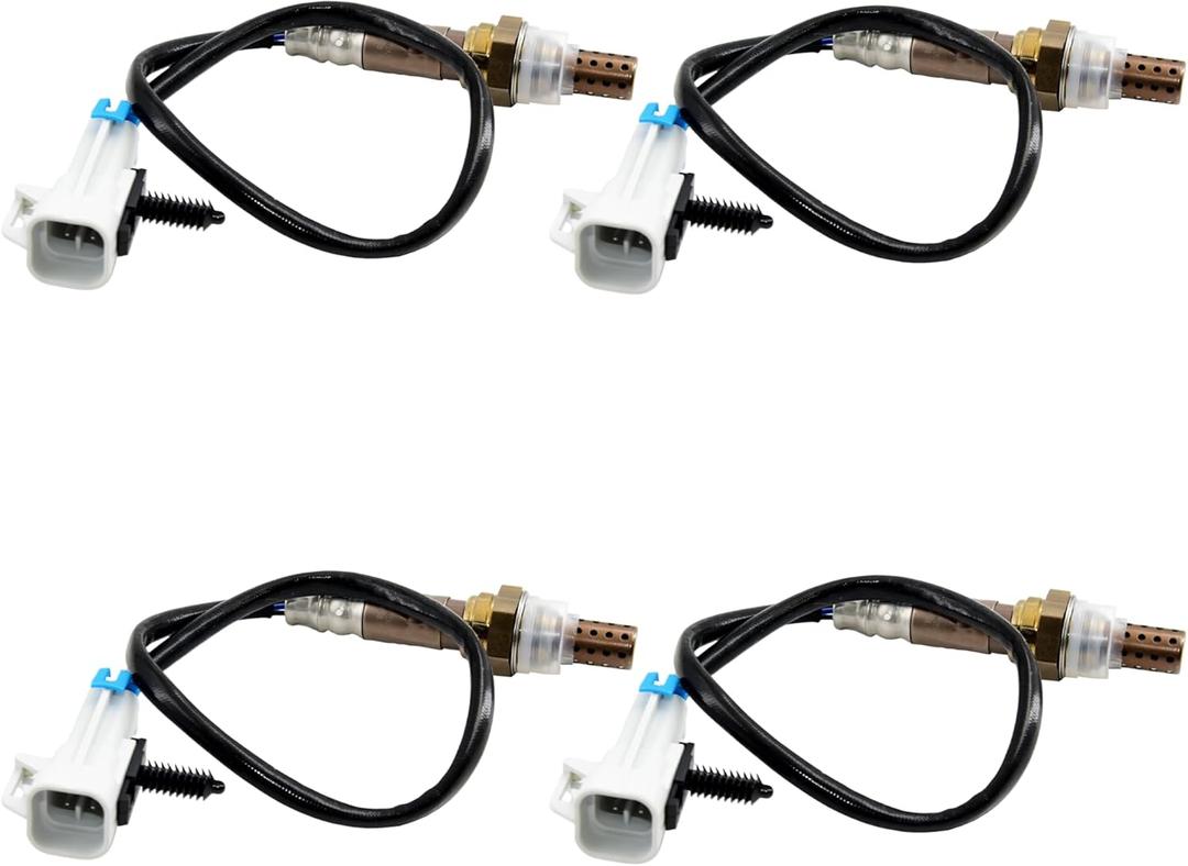 4Pcs Oxygen Sensor Upstream or Downstream 234-4668 Compatible for 2003-2014 Chevrolet Silverado Sierra Suburban Avalanche Impala Malibu Equinox Tahoe HHR Yukon XL Lucerne Escalade CTS