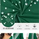 FANDEE Formal Maxi Dress for Women Mermaid 3/4 Sleeve Bodycon Long Gown for Evening Cocktail Party (Blue)