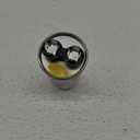 97F9606 25 uf MFD 370 Volt VAC - GE Genteq Replacement Round Run Capacitor by CAPCOM