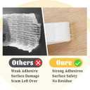 26Feet Strong Adhesive Weather Stripping Seal, Closed Cell Foam Insulation Strip, Foam Tape for Door Window, Soundproofing High Density Door Seal, Air Conditioning Seal Strip, White